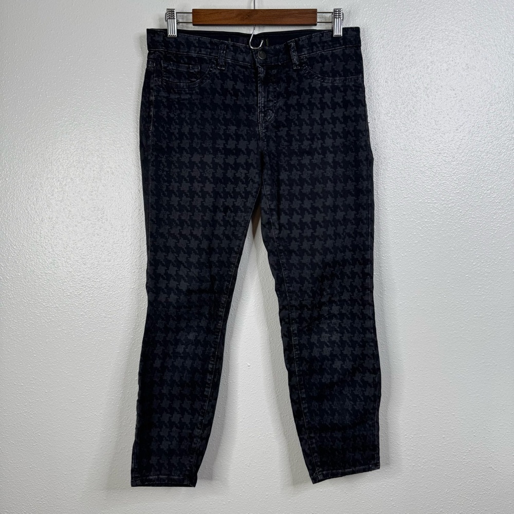 J Brand Houndstooth Skinny Jeans Size 28‎